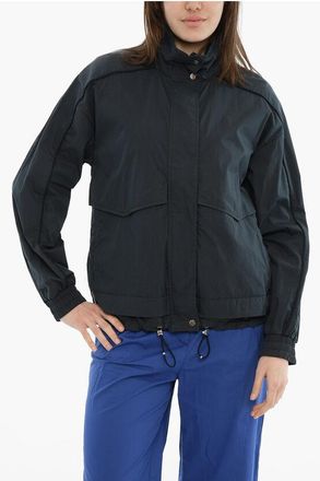 Woolrich Cotton-Blend Jacket KENDALL In Solid Color size Xxl