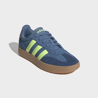 adidas Sneaker ADIDAS SPORTSWEAR BARREDA, Damen, Gr. 38,5, hireye, duin, blipnk, Leder, Synthetik, Schuhe Sneaker, inspiriert vom Design des adidas handball 