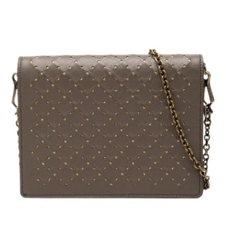 Bottega Veneta Pre-owned Wallet on Chain - - Pre-owned - Donna - Marrone - ONE SIZE