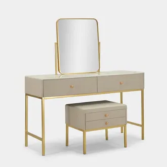 Les Tendances Toeletta Con Specchio E Sgabello Contenitore Luxury