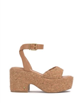 Vince Camuto Womens Ellah Platform Sandal In Natural