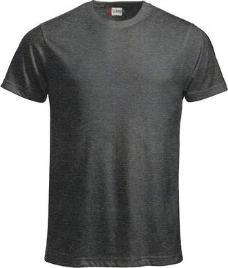 Clique Clique Mens New Classic T-Shirt, Grey (Anthracite Melange), X-Large