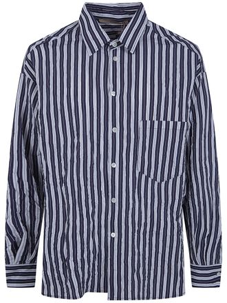 Nuur Striped Oversized Shirt