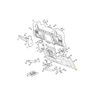STIGA Sports Original Stiga Tractor Cortac&eacute;sped 1330m 382547071/1