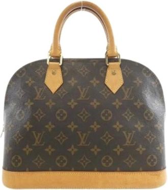 Louis Vuitton Pre-owned Handbags, female, Brown, Size: ONE SIZE Pre-owned Vintage Handbag