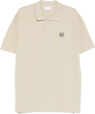 Maison Kitsun&eacute; Button Polo Shirt