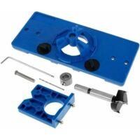 OEM Alicates Para Taladrar Bisagras Invisibles De 35 Mm Y Juego De Taladros Para Bisagras De 35 Mm Con Portabrocas De 35 Mm, Llave Hexagonal Con Tope De P
