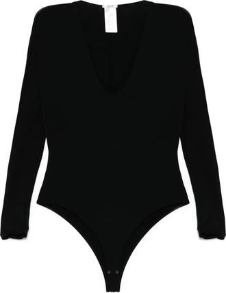 Wolford Body con scollo a V - Nero