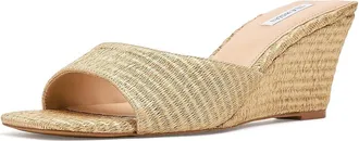 Steve Madden Seleste Womens Shoes Gold Raffia : 6.5 M, Synthetic