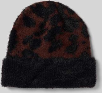 Tom Tailor Mütze mit Baumwoll-Anteil in Dunkelbraun, Größe 1