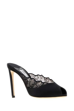 Jimmy Choo London Brigitte Mule Heel - Black