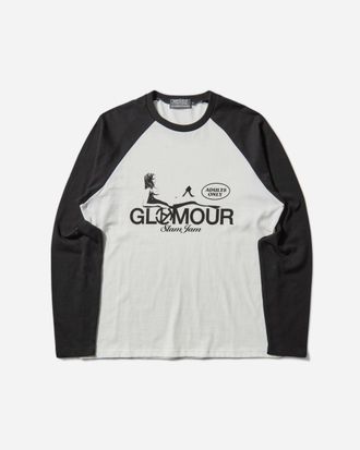 Hysteric Glamour Slam Jam Hysteric Angels Raglan Longsleeve T-Shirt White / Black