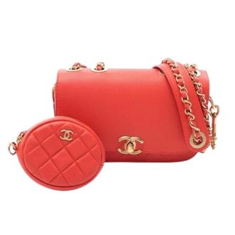Chanel Pre-owned Matelasse Handbag - Dames - Pre-owned - Rood - Maat: ONE Size Leer