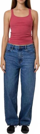 Thrills Minimal Scoop Tank In Redwood