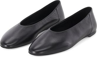 Toteme Ballerinas - Dames - Ballerinas - Zwart - 40 EU - Leer - Schoenen