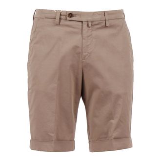 BRIGLIA 1949 Casual Shorts, female, Brown, Size: 2XL Bermuda