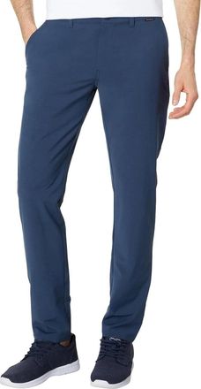 Travis Mathew Mens TravisMathew Otc Tech Chino Pants Navy Cotton Blend Straight Leg KFC417