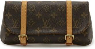 Louis Vuitton Pre-owned Belt Bags, female, Brown, Size: ONE SIZE Pre-owned Vintage Canvas Belt Bag