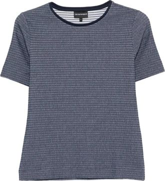 Emporio Armani T-Shirts - Dames - T-shirts - Blauw - S - Tops