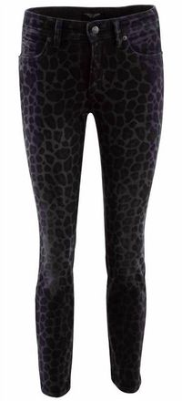 Cambio Womens Tess Skinny Jeans In Leopard
