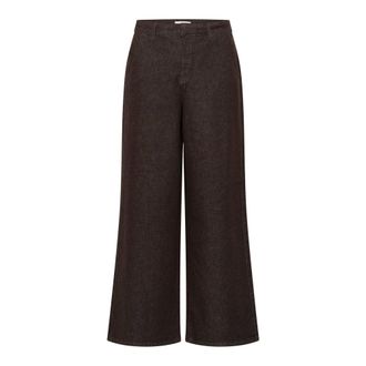 Cream Pantalones CRVisti - Trousers - Mujer - Marr&oacute;n - XL L30