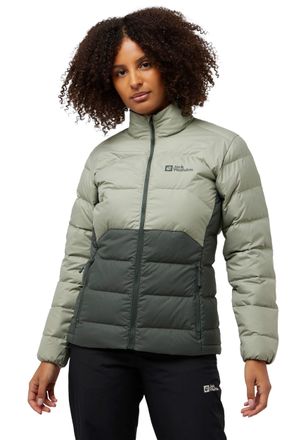 Jack Wolfskin Daunenjacke JACK WOLFSKIN ATHER, Damen, Gr. XXL, gr&uuml;n (slate gr&uuml;n), Obermaterial: 100% Polyester. Futter: 100% Polyester. Wattierung: 100% Daunen, hoc
