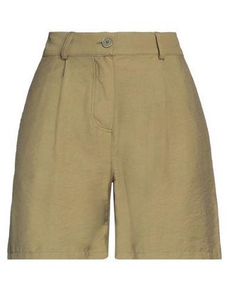 ショートパンツ PINKO Women Shorts  Burmudas 104896 A2EKC82 BROWN Pinko High Waist Wide-Leg Shorts in Green | Lyst