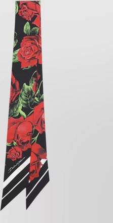 Dolce & Gabbana silk floral print bandeau