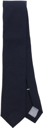 Eleventy Cravatta con design a punta - Blu