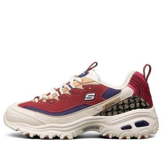 Skechers (WMNS) Skechers Dlites 2021 New Year White/Red 66666348-MULT