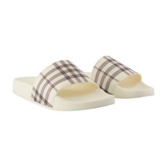 Burberry Furley Sandals - Beige