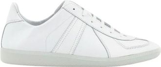 Kaptain Sunshine Kaptain Sunshine - Unlined KS Trainer - Heren - Schoenen - Wit - Maat: 42 EU Zijde
