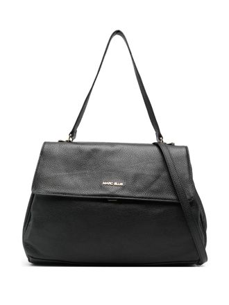 Marc Ellis medium Jenda logo-plaque tote bag - Black