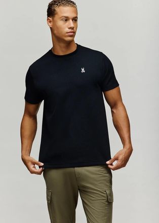 Psycho Bunny Mens Maxton Waffle Tee 001 BLACK / XXXL