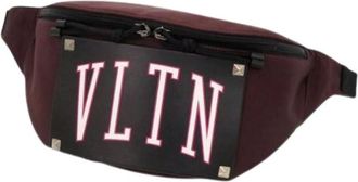 Valentino Pre-owned Belt Bags, female, Red, Size: ONE SIZE Pre-owned Rockstud Belt Bag