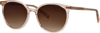 Marc O'Polo Sonnenbrille MARC OPOLO Modell 506164, Damen, transparent (champagner transparent), durchscheinend, Sonnenbrillen Sonnenbrille, Form Panto, Logoschrif