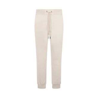 Iceberg Pantaloni Jogger in Felpa di Cotone con Ricamo - - Trousers - Uomo - Beige - M