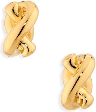 Kate Spade New York sailors knot stud earrings in Gold at Nordstrom