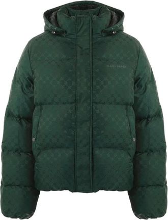 Daily Paper Clothing Groene Pufferjas voor Heren - Heren - Winterjassen - Groen - M - Jassen