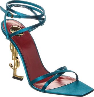 Saint Laurent Opyum 110 Satin Sandal