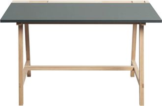 Andersen Furniture Schreibtisch D1, eiche / grau