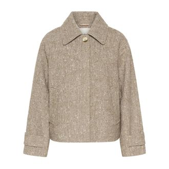 Soaked In Luxury Jassen, Dames, Beige, XL, Light Jassen