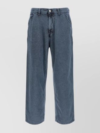 Carhartt Work in Progress looped belt trousers with multiple pockets