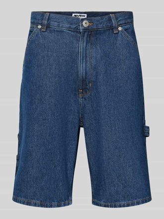 Review Baggy Fit Jeansshorts mit Eingrifftaschen in Blau, Gr&ouml;&szlig;e XXL