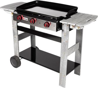 Somagic Plancha de gas 3 quemadores 8kW