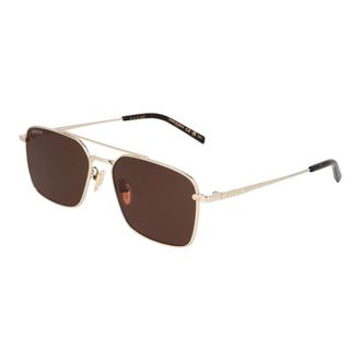 Gucci Gg1957Sa Zonnebril - unisex - Accessoires - Geel - Maat: 58 MM Nylon