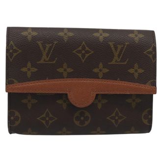 Louis Vuitton Pochette Arche Waist Monogram Canvas Brown Canvas Handbag (Pre-Owned)