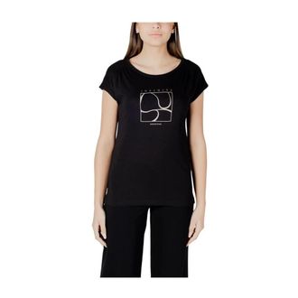 Street One Dames, Tops, Zwart, Maat: XS Katoen