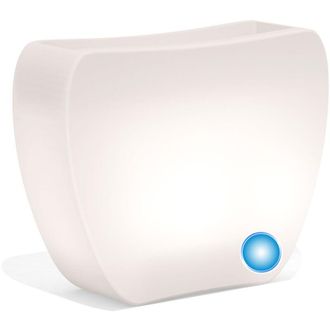 Monacis Monacis - Maceta De Resina Luminosa Lampara 100x31x83x21 Cm Mod. Heart Led 100 Luz Azul