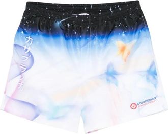Casablanca Galactic Connection Zwemshorts - Heren - Strandmode - Veelkleurig - S - Polyester - Badmode